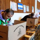 Foto de archivo de elecciones en Honduras