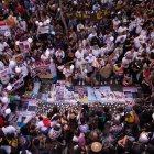 Manifestaciones. Se realizaron marchas por los desaparecidos  en Ciudad de México y Guadalajara.