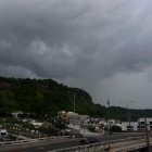 Escenario. Vista de un tramo de la avenida Carlos Julio Arosemena, norte de Guayaquil.