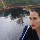 La ministra Inés Manzano se refirió al derrame de petróleo en Esmeraldas, desde esa provincia.