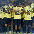 La selección ecuatoriana se prepara para enfrentarse a Venezuela.