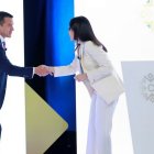 Los candidatos Daniel Noboa y Luisa González volverán a verse en un debate.