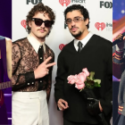 Gracie Abrams, Benson Boone, Bad Bunny y Doechii en los iHeart Music Awards 2025.