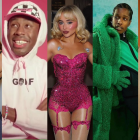 Olivia Rodrigo, Tyler The creator, Sabrina Carpenter, Asap Rocky y Doechii.
