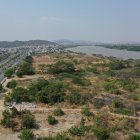 El proyecto contemplaba una área hacia el río Daule.