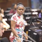 La asambleísta de la Revolución Ciudadana, Paola Cabezas.