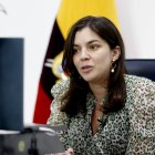 Irene Vélez es la secretaria de Comunicación del gobierno de Daniel Noboa.