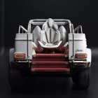 Modelo planteado de papamóvil que estaría próximo a confeccionarse para el Sumo Pontífice.