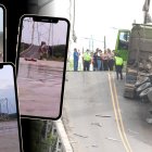 Varios videos e imágenes se han vuelto virales en las redes sociales tras la caída del puente en Daule