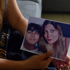 Rick en una fotografía junto a su madre. La foto fue tomada un mes antes de su muerte