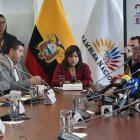 La asambleísta oficialista Inés Alarcón preside la Comisión de Seguridad.