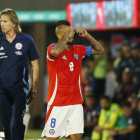 Arturo Vidal realizó un polémico gesto a los paraguayos en el partido de Chile contra la Albirroja en las eliminatorias