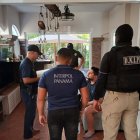 Momento de la captura de Leonardo Cortázar.