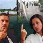 El ministro Roberto Luque cuestiona a la prefecta del Guayas ante declaraciones del puente caído en Daule