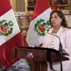 La presidenta de Perú, Dina Boluarte.