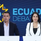 Daniel Noboa y Luisa González se vuelven a ver frente a frente en un nuevo debate.