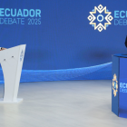 En el debate presidencial se habló sobre los chats del exconsejero Augusto Verduga.