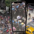 Agentes municipales ayudaron a la Policía Nacional en la captura de sacapintas.