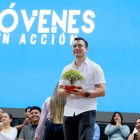 El presidente Daniel Noboa presentó su programa Jóvenes en Acción en meses pasados.