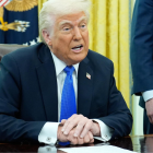 Fotografía de archivo en donde se ve al presidente de Estados Unidos, Donald Trump.