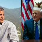 Este no es el primer enfrentamiento entre George Clooney y Donald Trump.