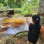 La rotura del SOTE provocó que el derrame de petróleo alcance los ríos de Esmeraldas y que llegue al mar.