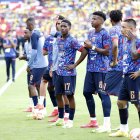 El juvenil Darwin Guagua (17) debutó en la selección de Ecuador.