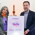 La vicealcaldesa María Fernanda Racines sería la funcionaria que reemplazará a Pabel Muñoz en la Alcaldía de Quito, en caso de la eventual revocatoria del mandato.