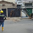 Días atrás hubo trabajos emergentes en Urdesa por una fuga de agua reportada.