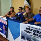 Los médicos posgradistas ofrecieron una rueda de prensa este 26 de marzo de 2025