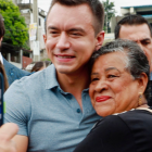 Daniel Noboa, en una actividad registrada el 14 de marzo del 2025.