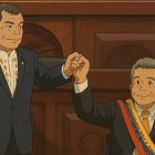 Los usuarios han recreado episodios de la política ecuatoriana en IA.