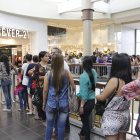 El día que Forever 21 abrió su tienda en Guayaquil, en un centro comercial, en el 2014.
