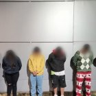 Dos de los detenidos tienen antecedentes penales por robo y receptación.