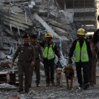 Imágenes que deja el terremoto en Myanmar.