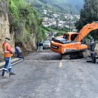 Por las fuertes lluvias, el 26 de marzo de 2025 se abrió un socavón en Chilibulo, en el sur de Quito.