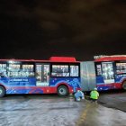 Los trolebuses eléctricos son parte del plan de renovación del sistema.