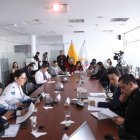 Una sesión de la Comisión de Seguridad y Soberanía, de la Asamblea.