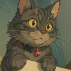 Tito, recreado al estilo Ghibli con IA.