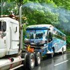 El vehículo fue retirado de la calzada la mañana de este domingo