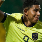 Encuentro entre Ecuador y Uruguay en el Sudamericano Sub-17.