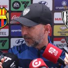 El técnico Javier Rabanal habló sobre el juego ante Barcelona.