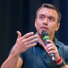 El presidente de Ecuador, Daniel Noboa.