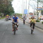 La primera Recreovía se realizó en 2020 en avenida Isidro Ayora, norte de Guayaquil.