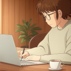 Imagen creada por inteligencia artificial al estilo Ghibli