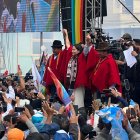 Pachakutik y la Revolución Ciudadana firmaron un acuerdo de cara al 13 de abril.