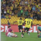 Bryan Carabalí (18) selló el 1-0 en el estadio Monumental.