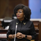 La legisladora del correísmo Paola Cabezas se refirió al viaje a Esmeraldas.