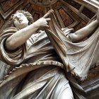 Escultura de Santa Verónica en el Vaticano, obra de Francesco Mochi