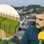 La Alcaldía explicó la razón de la paralización de la obra de canchas de pádel en Urdesa.